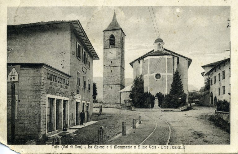 Taio: Chiesa S.Vittore (19-02-1927)